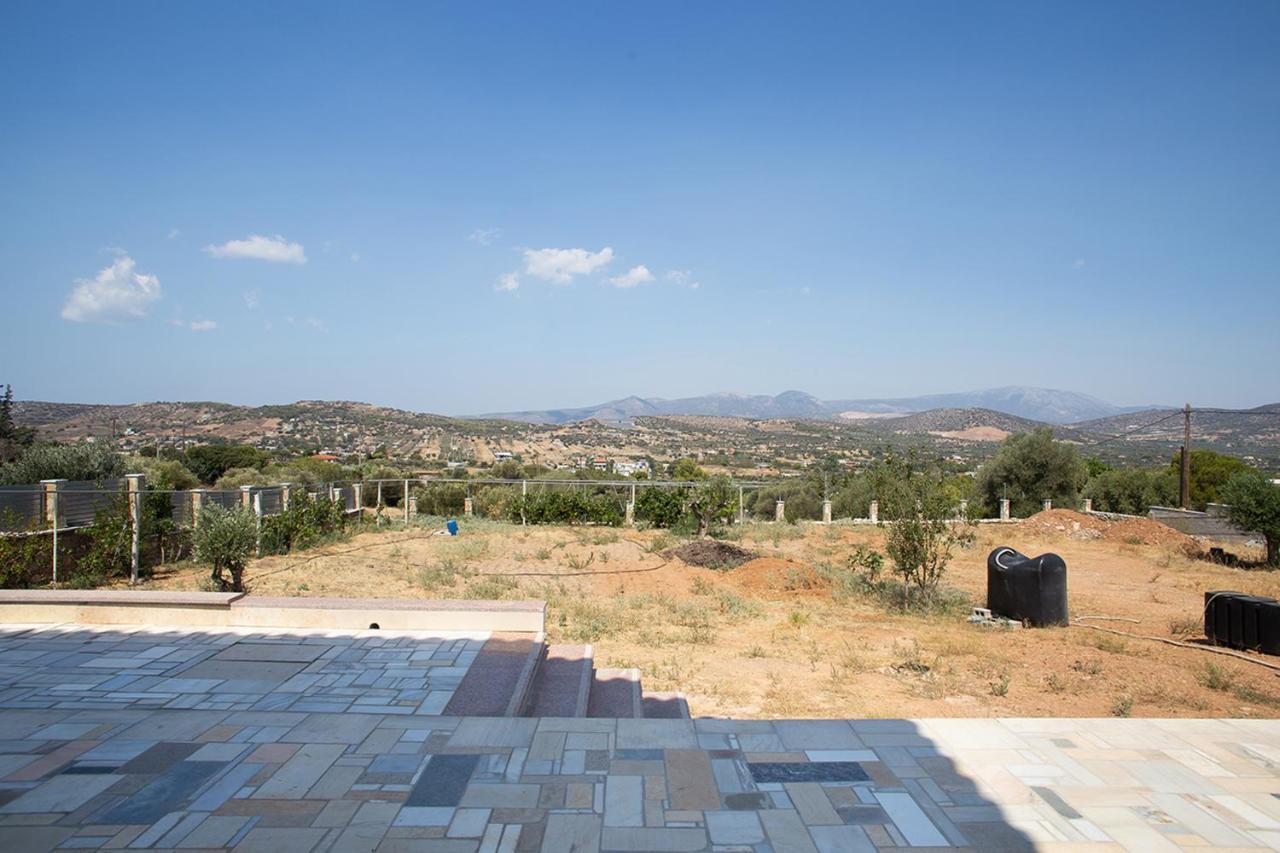 Σπίτι Με Θέα Villa Kalivia Thorikou Exteriör bild