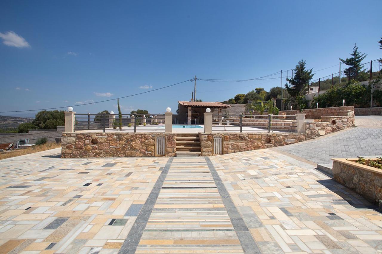 Σπίτι Με Θέα Villa Kalivia Thorikou Exteriör bild