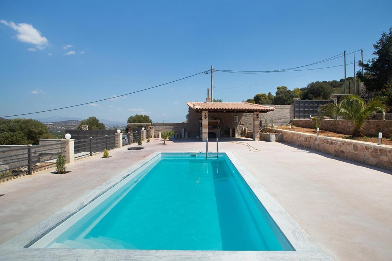 Σπίτι Με Θέα Villa Kalivia Thorikou Exteriör bild