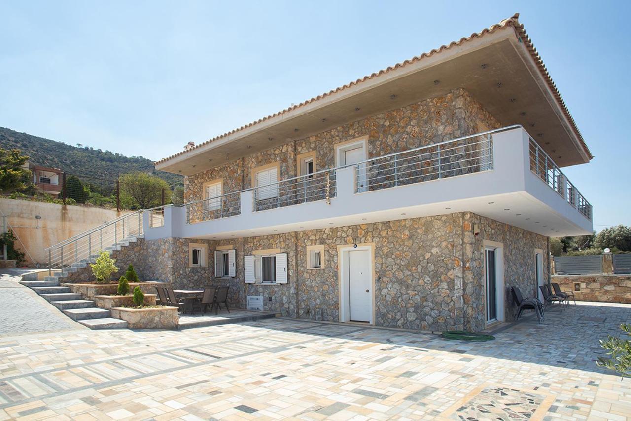 Σπίτι Με Θέα Villa Kalivia Thorikou Exteriör bild